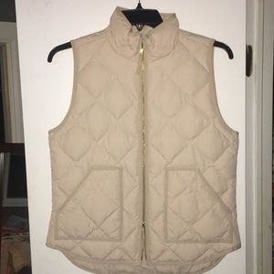 Cream vest